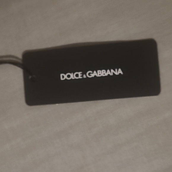 Dolce&Gabbana Silver And Black Silk Blend Camisole With Metallic Lambskin Trim - Picture 9 of 10